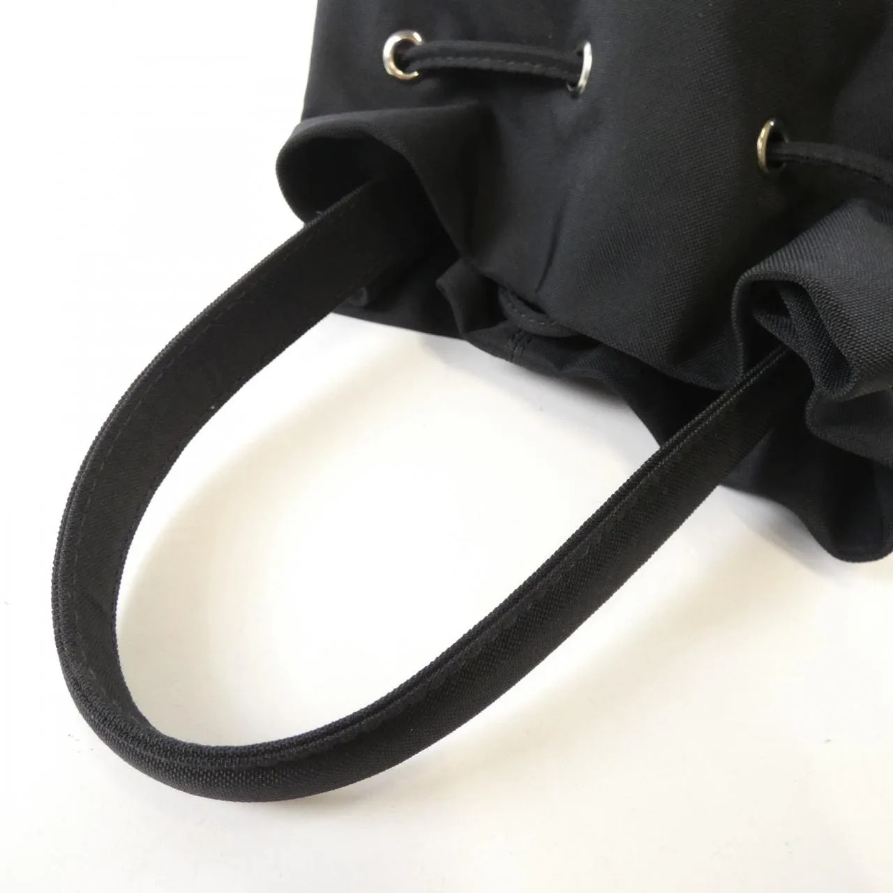 BALENCIAGA 619459 H852N Handbag Nylon Black Nylon Rank A - Thumbnail 5