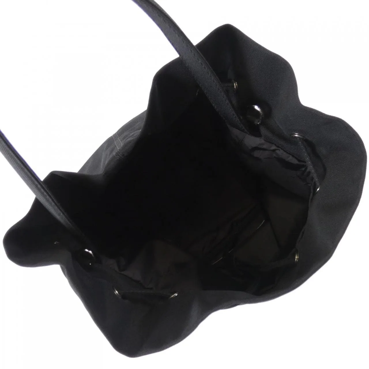BALENCIAGA 619459 H852N Handbag Nylon Black Nylon Rank A - Thumbnail 6