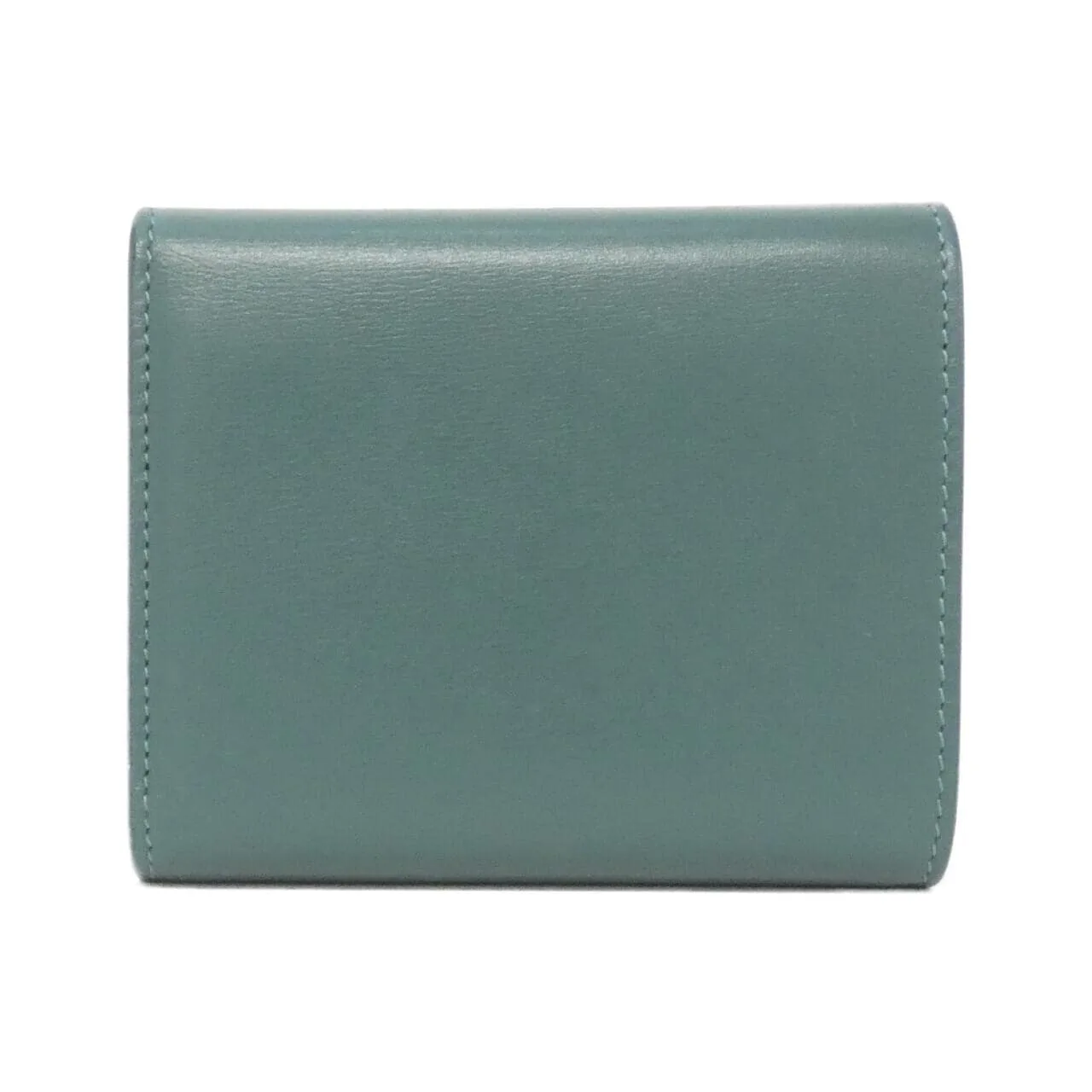 CELINE 10B573CQP 銀包 皮革 綠色 皮革 中古品A - 縮圖 2