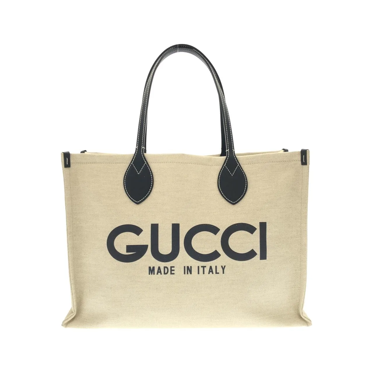 GUCCI 772176 FACVW 手提包 帆布 Beige
