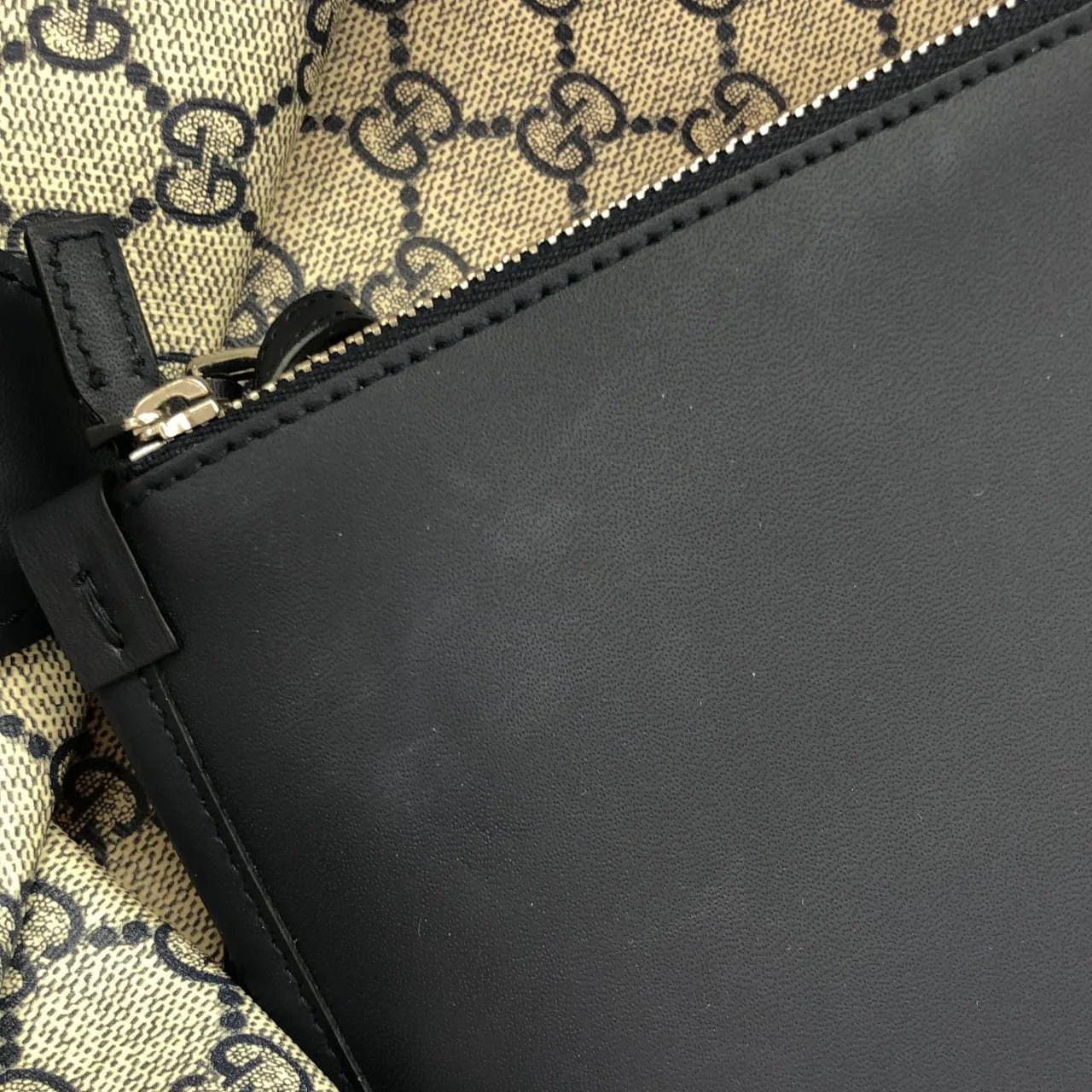 GUCCI 772176 FACVW 手提包 帆布 米色 帆布 中古品A - 縮圖 8
