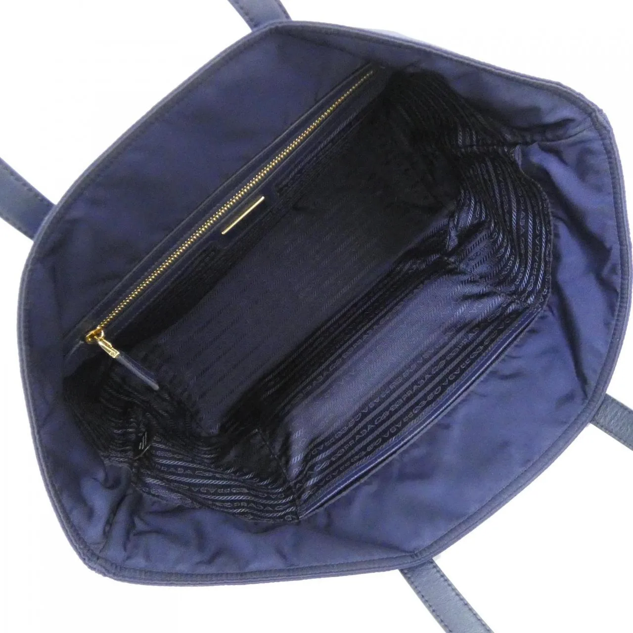 PRADA 1BG555 Handbag 黑色 中古品A - 縮圖 10