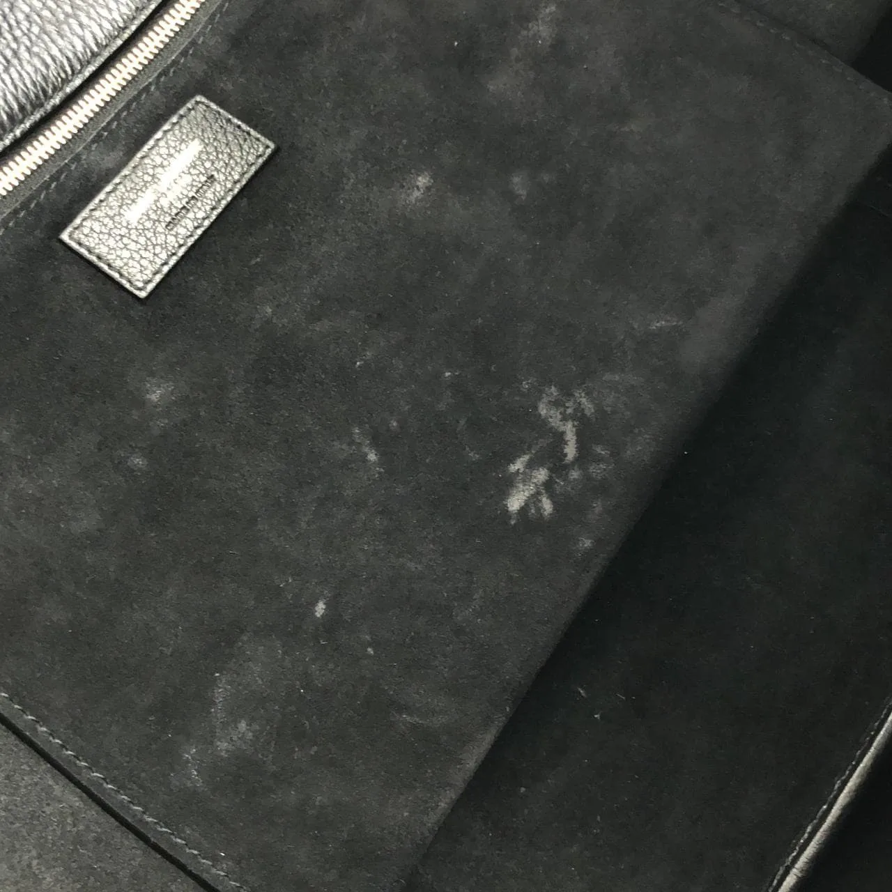 SAINT LAURENT 763435 AADUU 手提包 皮革 黑色 皮革 中古品A - 縮圖 9