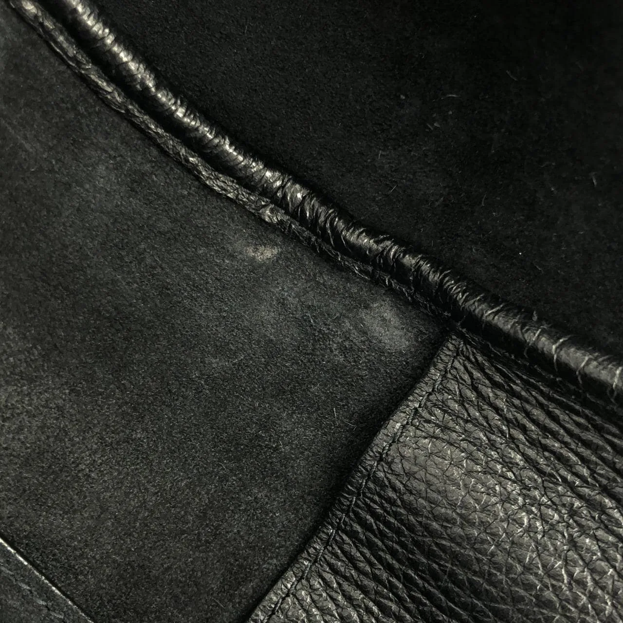 SAINT LAURENT 763435 AADUU 手提包 皮革 黑色 皮革 中古品A - 縮圖 10