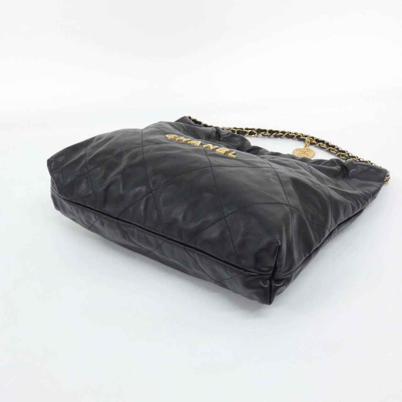 CHANEL Chanel 22 AS3261 Shoulder Black Rank A - Thumbnail 3