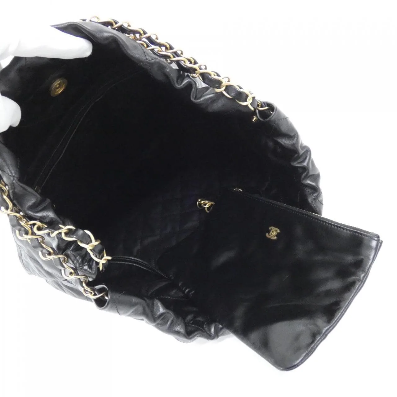 CHANEL Chanel 22 AS3261 Shoulder Black Rank A - Thumbnail 7