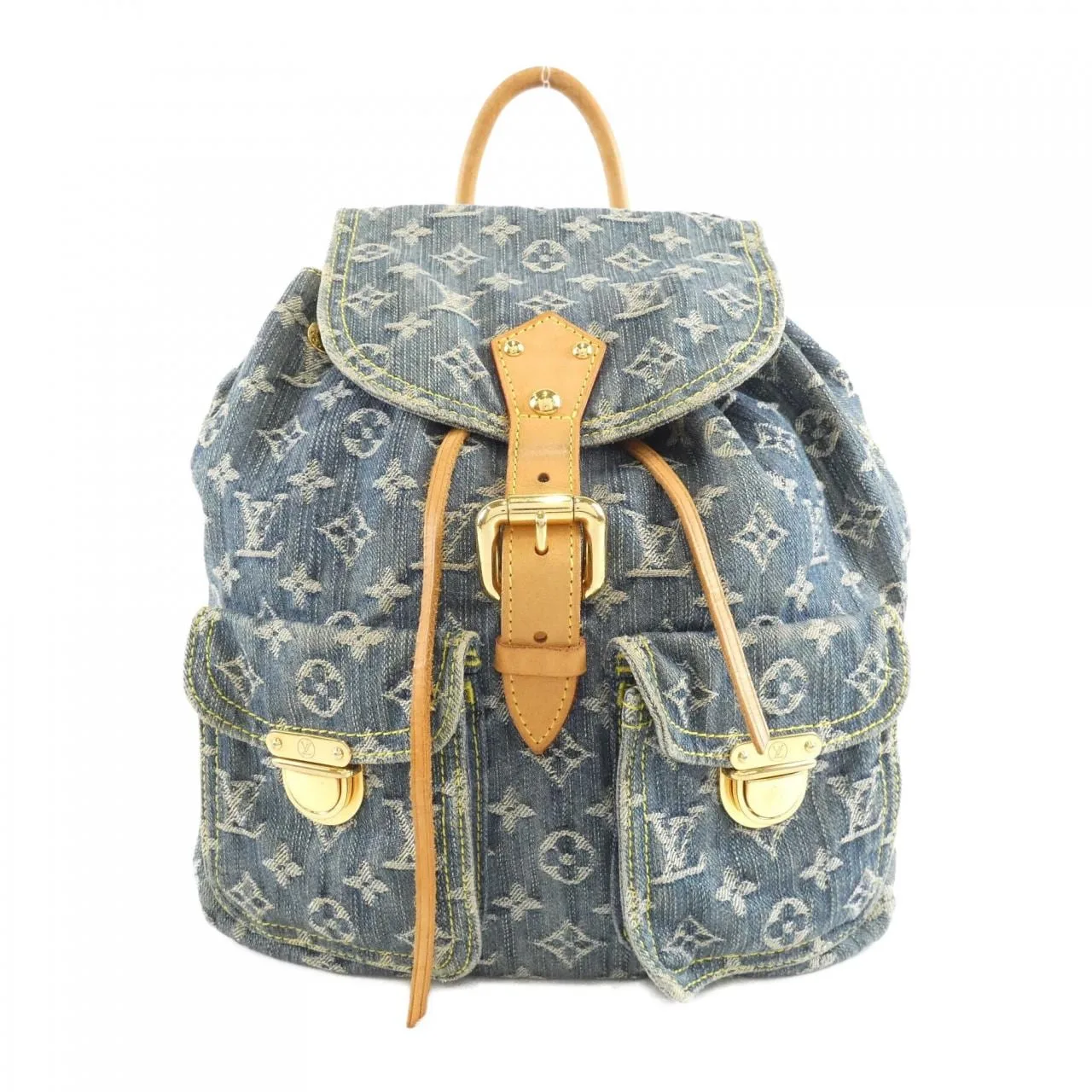 LOUIS VUITTON M95056 Backpack Monogram Blue