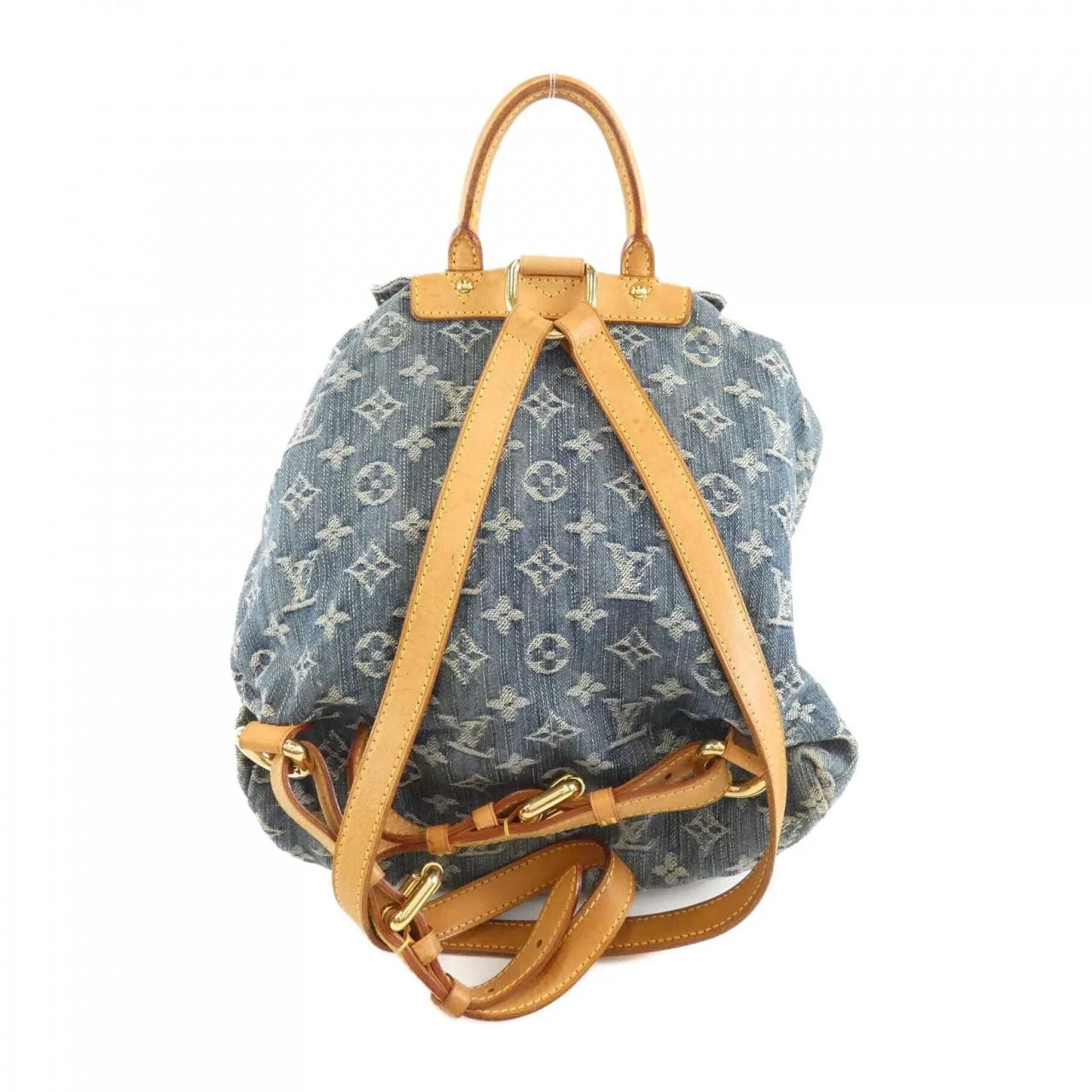 LOUIS VUITTON M95056 Backpack Monogram Blue Monogram Rank B - Thumbnail 2