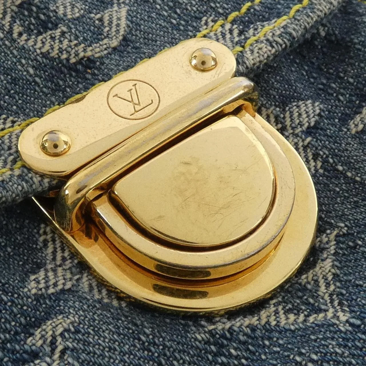 LOUIS VUITTON M95056 Backpack Monogram Blue Monogram Rank B - Thumbnail 5