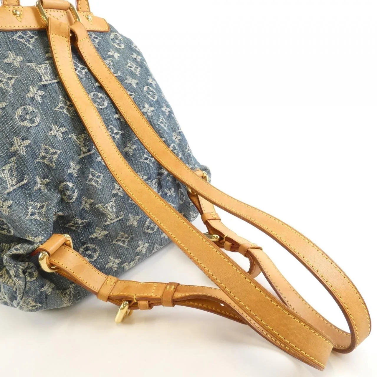 LOUIS VUITTON M95056 Backpack Monogram Blue Monogram Rank B - Thumbnail 6