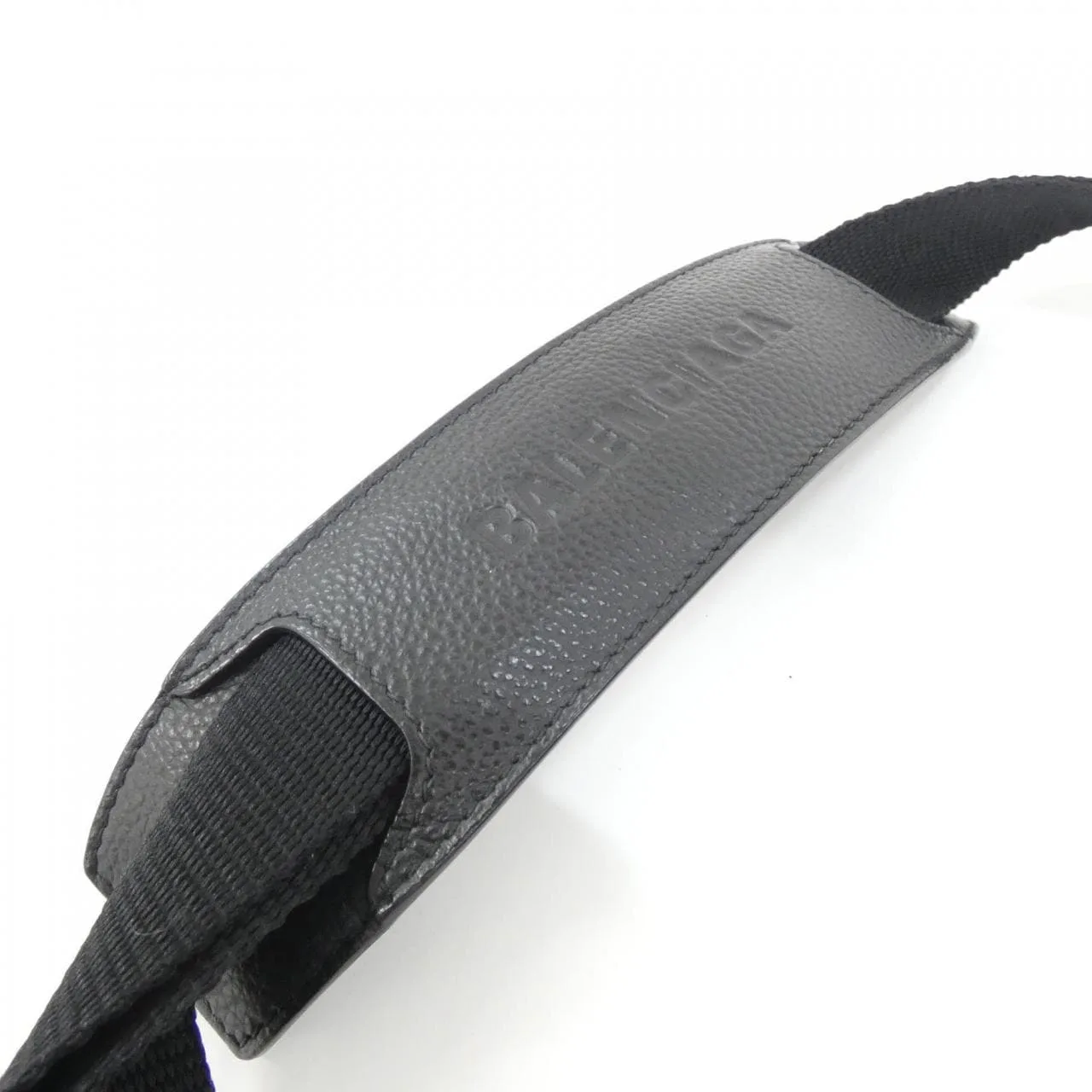 BALENCIAGA 742621 Shoulder Leather Black Leather Rank A - Thumbnail 6