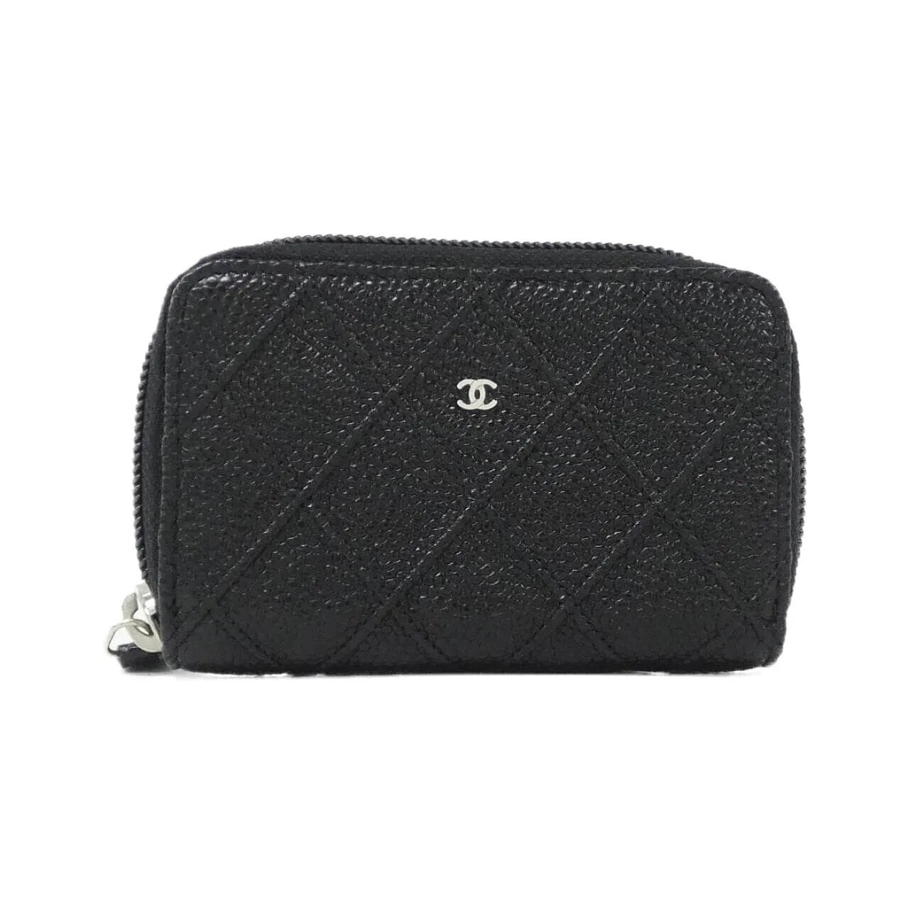 CHANEL 69272 Coin Case Caviar Leather