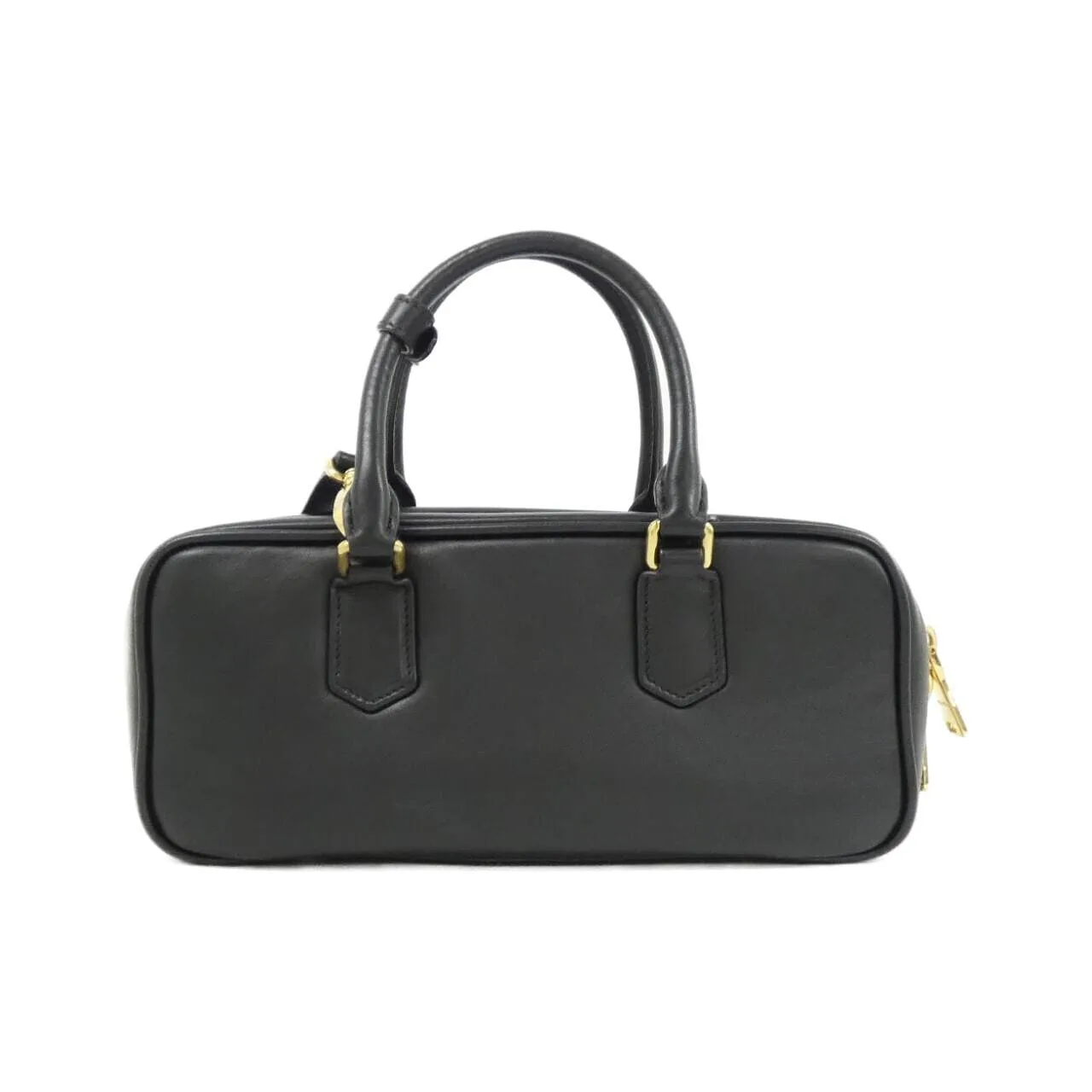 MIU MIU 5BB148 手提包 黑色 中古品A - 縮圖 2