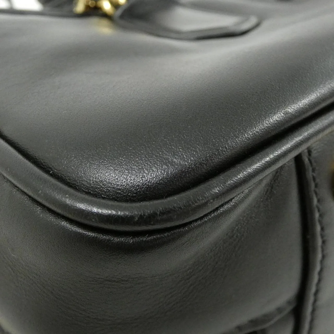 MIU MIU 5BB148 手提包 黑色 中古品A - 縮圖 3