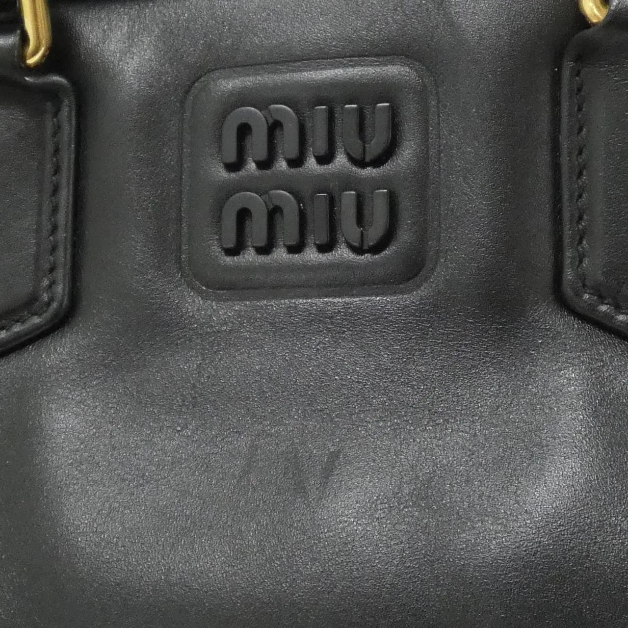 MIU MIU 5BB148 手提包 黑色 中古品A - 縮圖 4