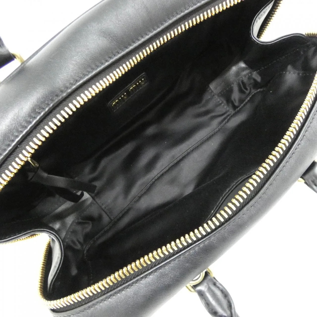 MIU MIU 5BB148 手提包 黑色 中古品A - 縮圖 10