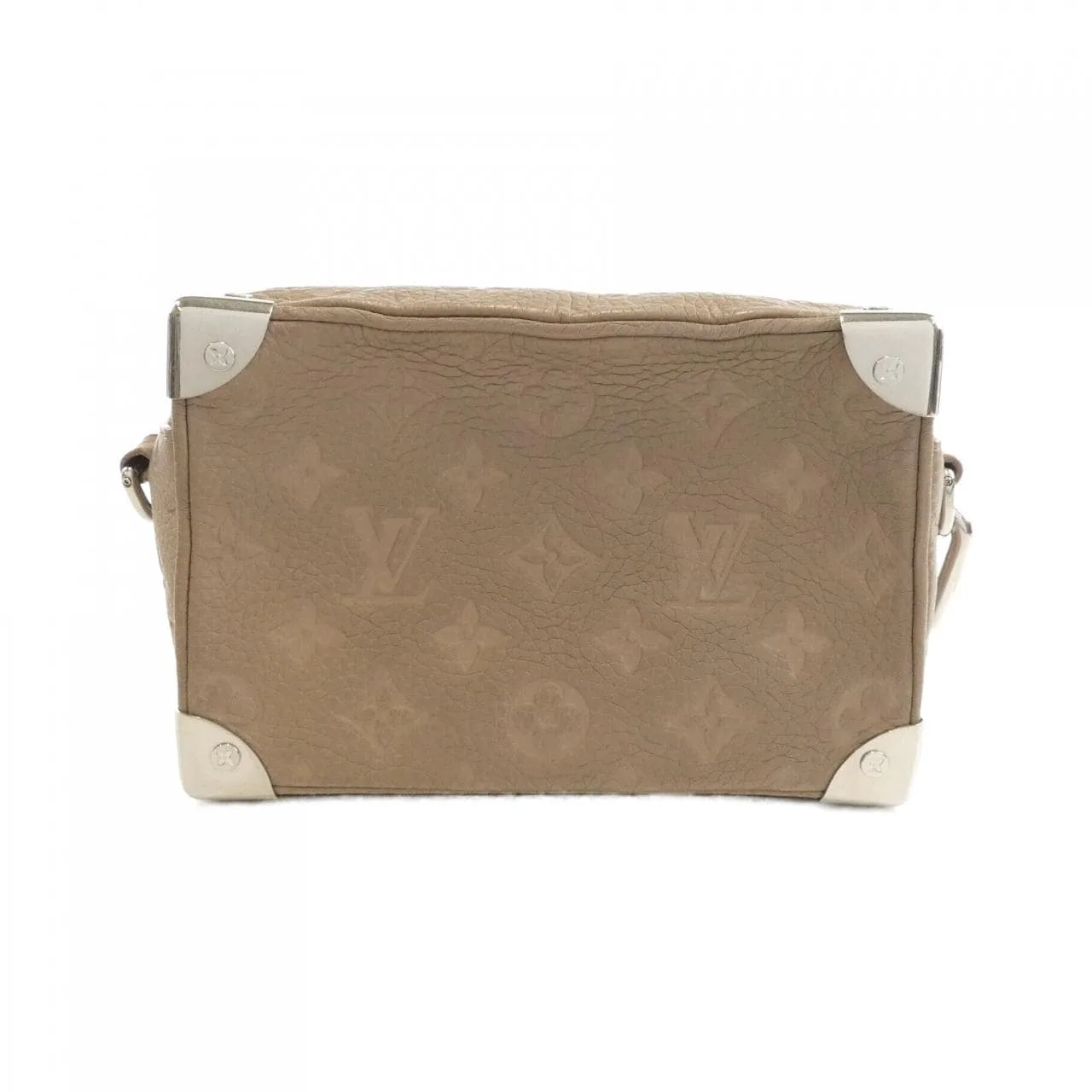 LOUIS VUITTON Soft Trunk M13868 Shoulder Monogram Beige Monogram Rank B - Thumbnail 2