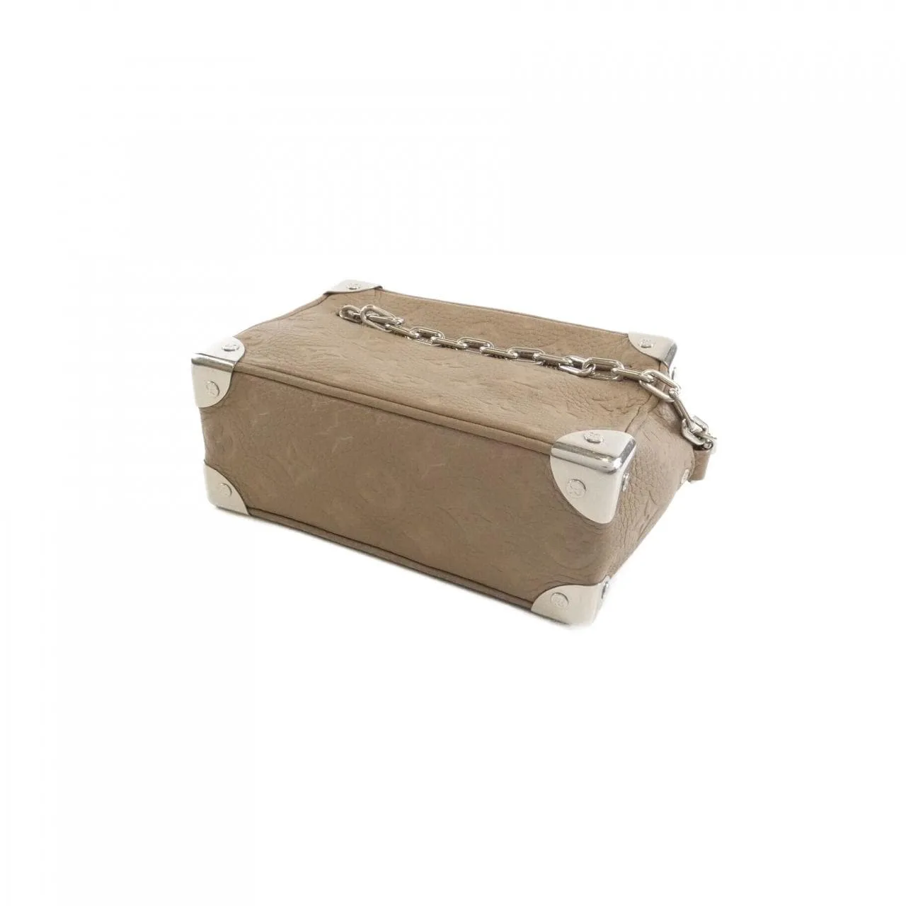 LOUIS VUITTON Soft Trunk M13868 Shoulder Monogram Beige Monogram Rank B - Thumbnail 3