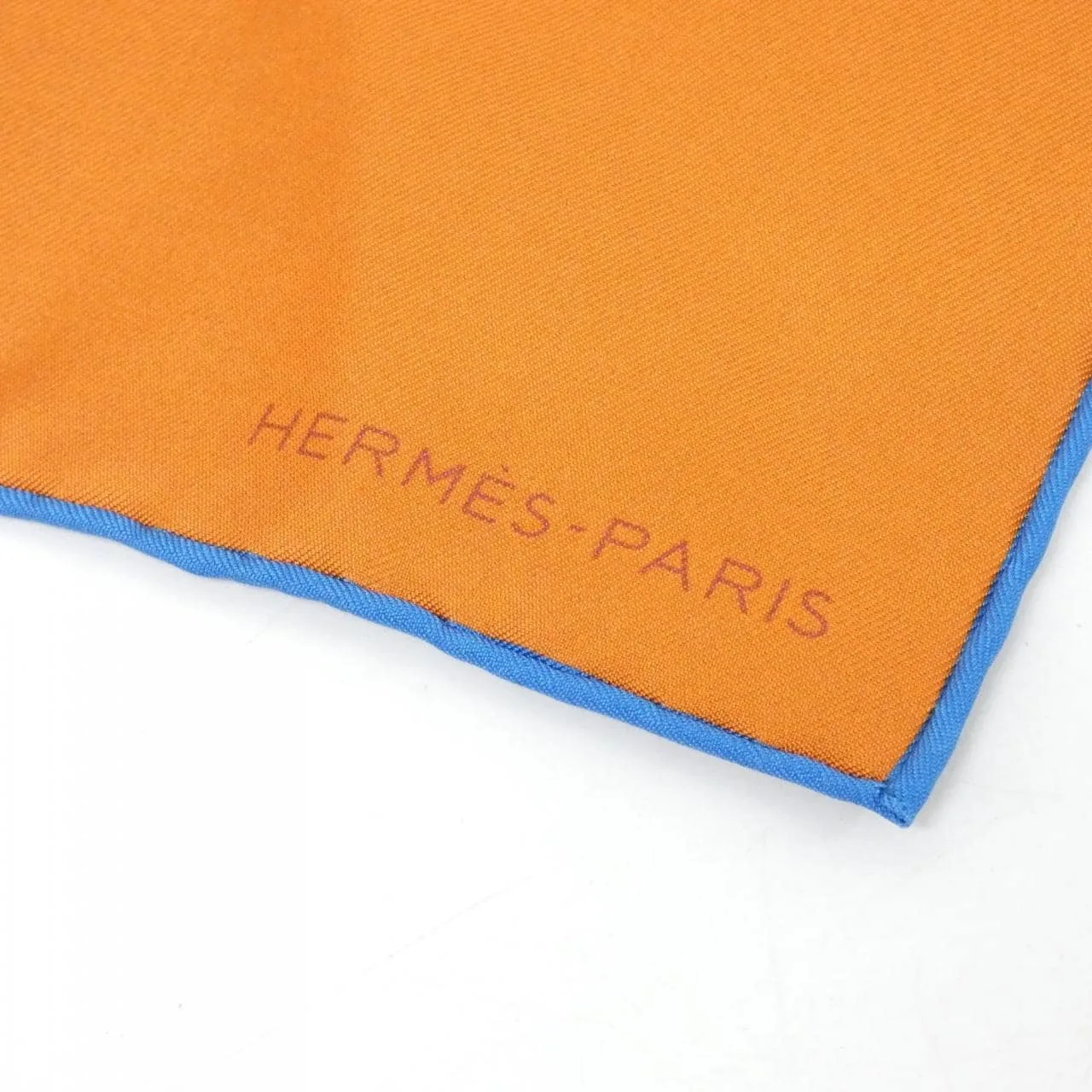 HERMES Scarf Orange Rank A - Thumbnail 3