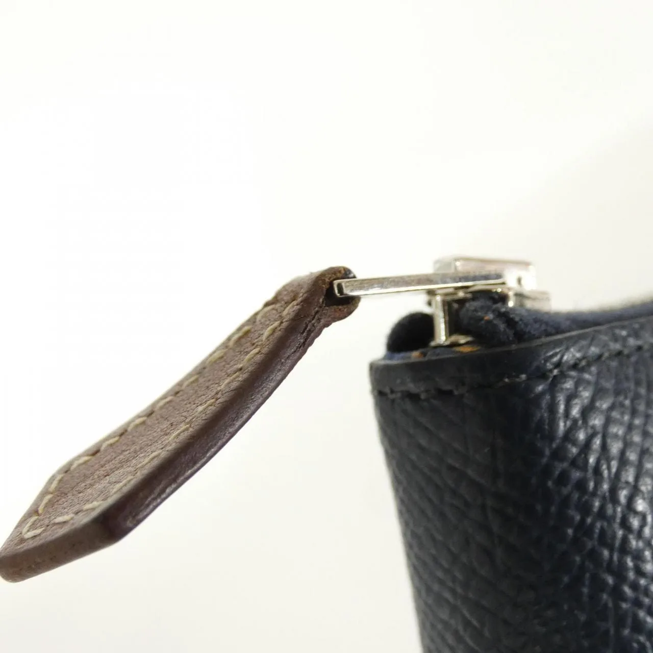 HERMES 084538CK Wallet Epsom Black Epsom Leather Rank A - Thumbnail 3