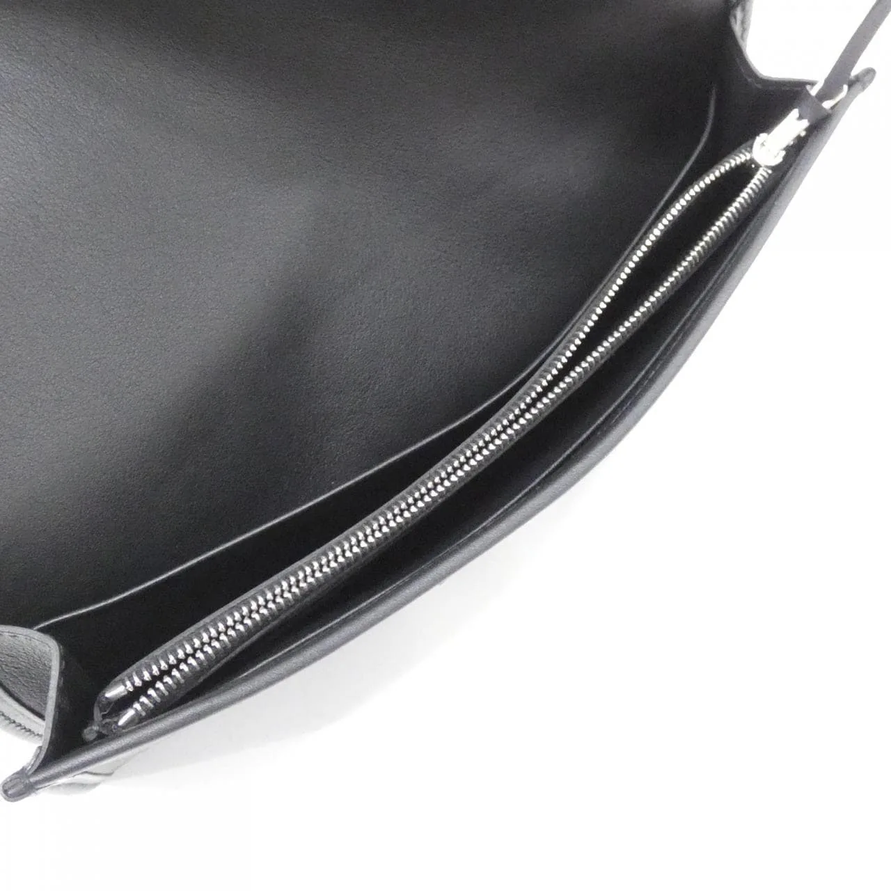 HERMES 076256CA 銀包 Swift 黑色 Swift 皮 中古品A - 縮圖 4