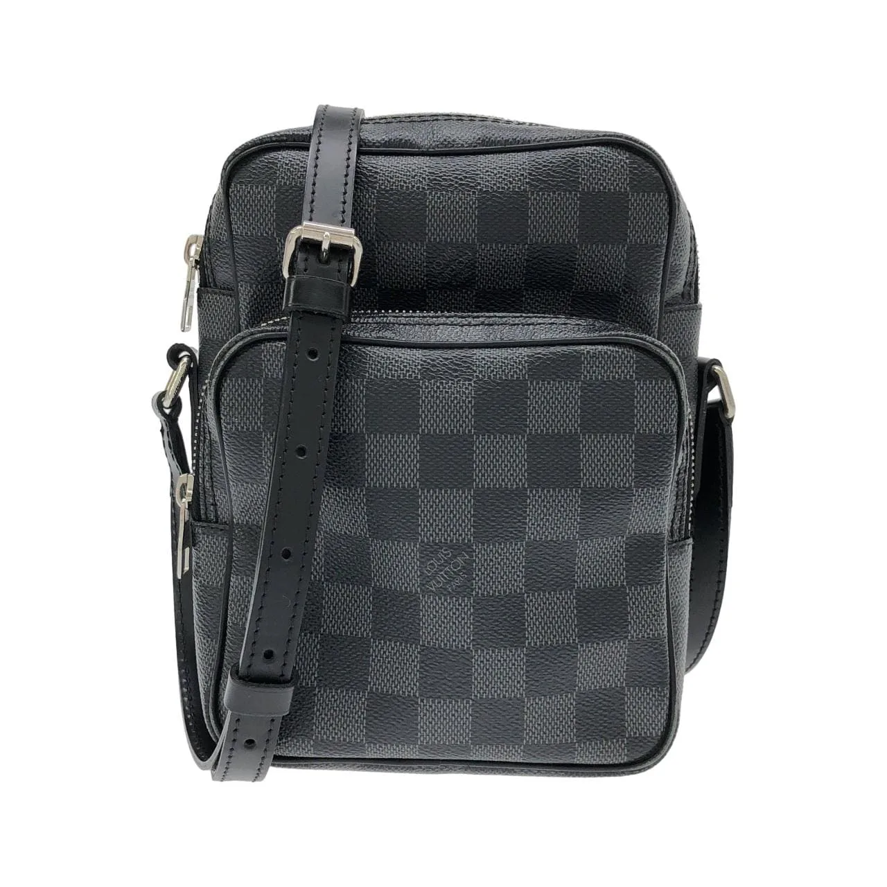 LOUIS VUITTON N41446 肩背包 Damier Black