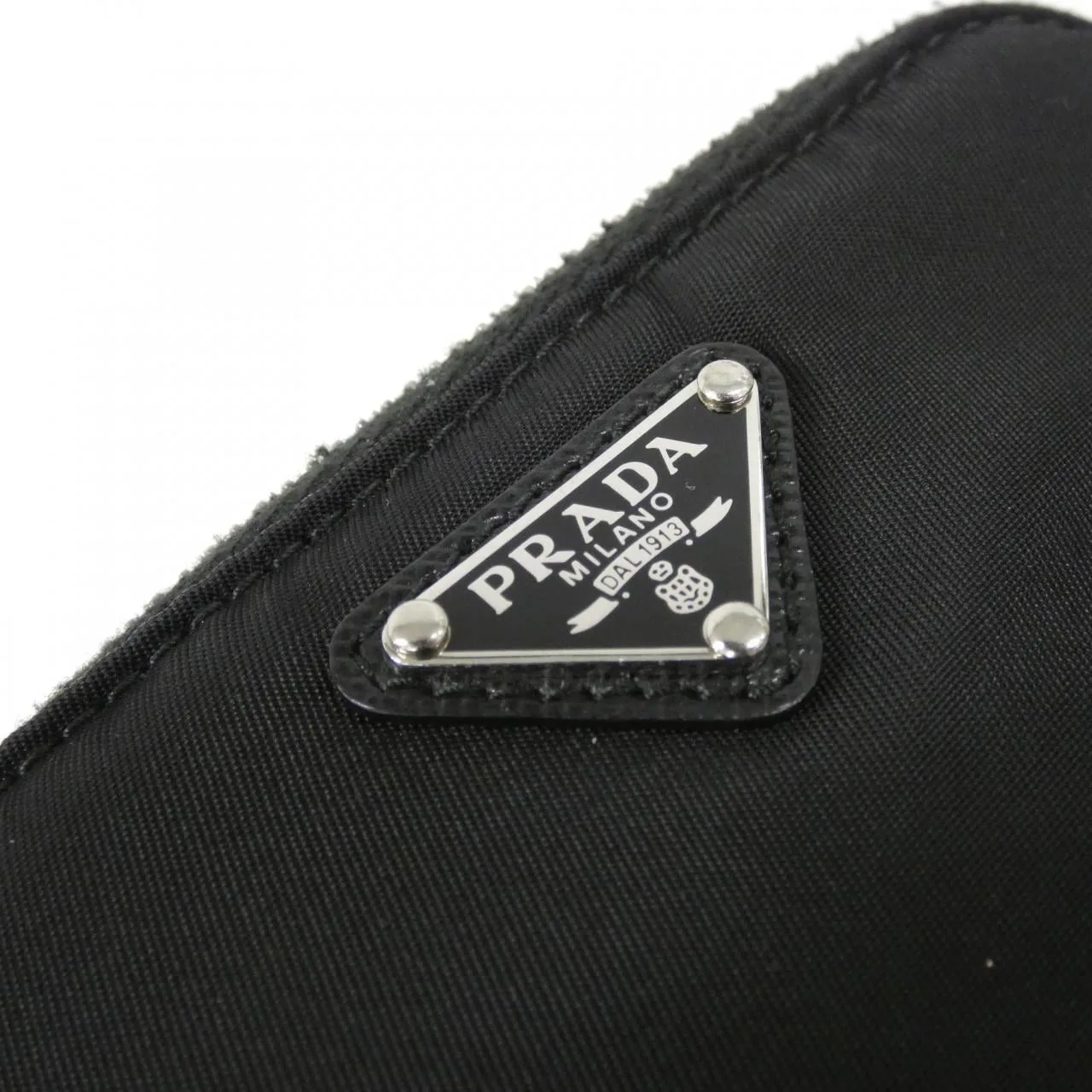 PRADA 2TT091 小袋 黑色 中古品A - 縮圖 6