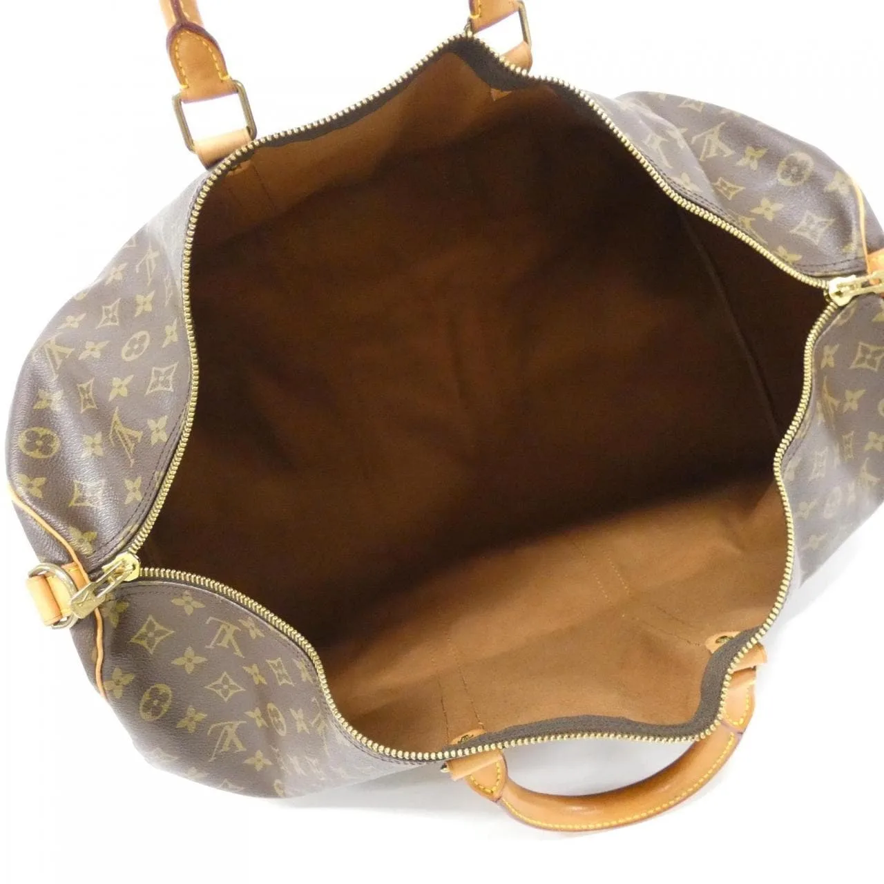 LOUIS VUITTON Keepall M41422 Boston Monogram 黑色 Monogram 中古品B - 縮圖 6