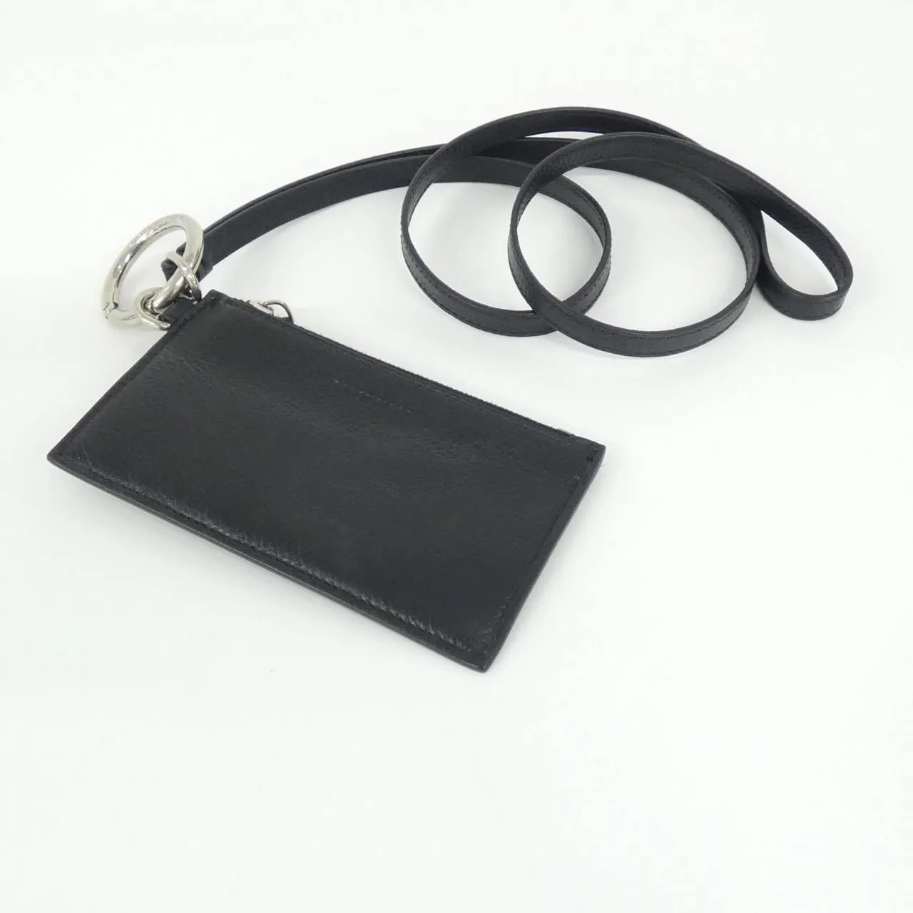 BALENCIAGA 610832 1IZ03 Coin Case Black Rank A - Thumbnail 3