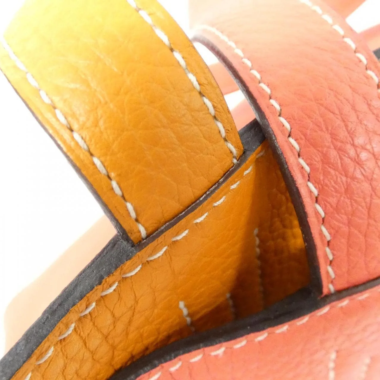 HERMES 071237CA Handbag Clemence Black Clemence Leather Rank A - Thumbnail 3