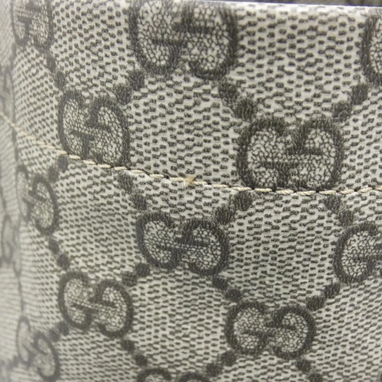 GUCCI 763287 FACHL 手提包 帆布 米色 帆布 中古品A - 縮圖 4