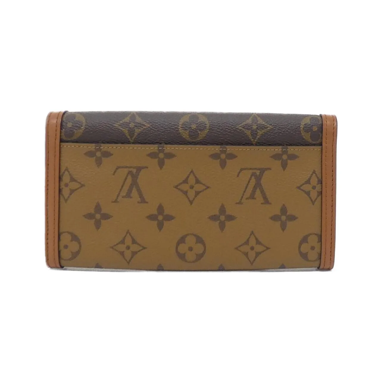 LOUIS VUITTON Dauphine M46645 Wallet Monogram Black Monogram Rank A - Thumbnail 2