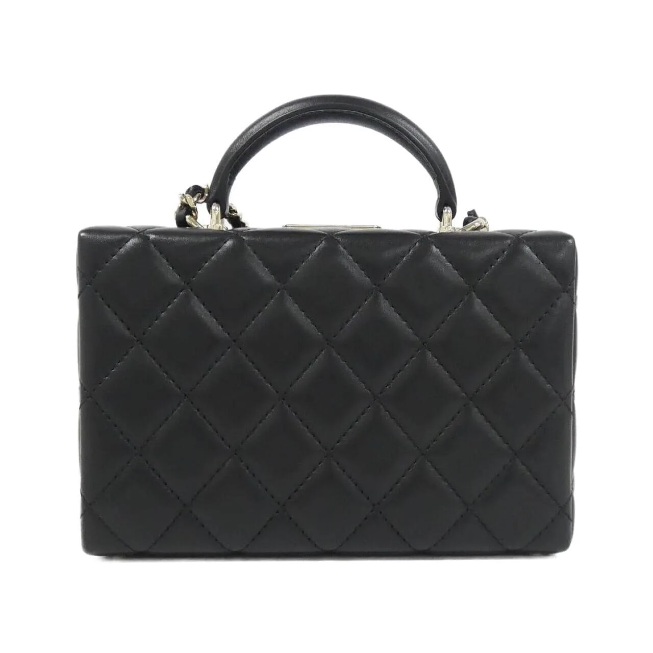 CHANEL AS5167 Handbag Lambskin 黑色 羊皮 中古品A - 縮圖 2