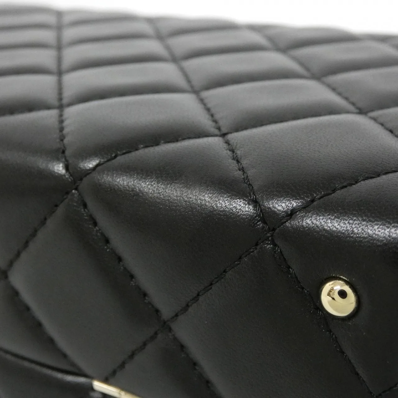 CHANEL AS5167 Handbag Lambskin 黑色 羊皮 中古品A - 縮圖 3