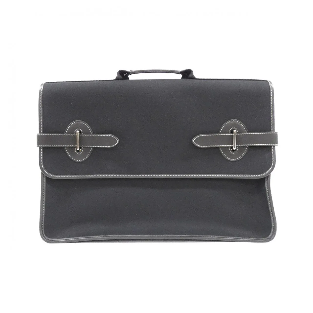 HERMES 049003CK Handbag Black