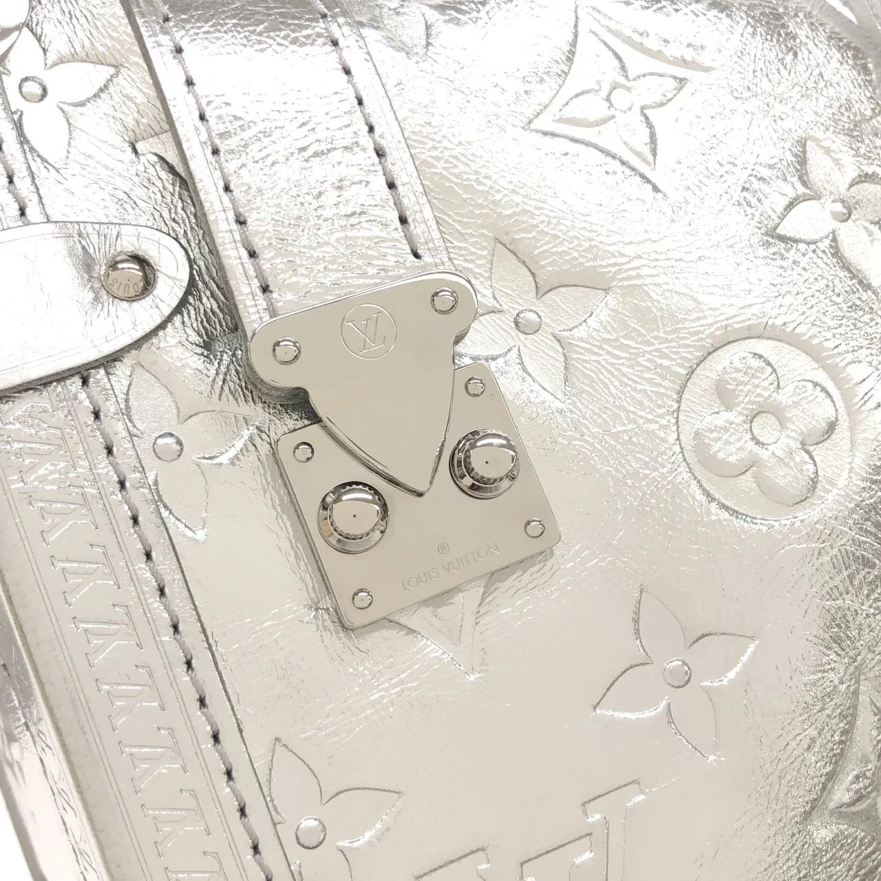 LOUIS VUITTON M26223 Handbag Monogram Silver Monogram Rank A - Thumbnail 4