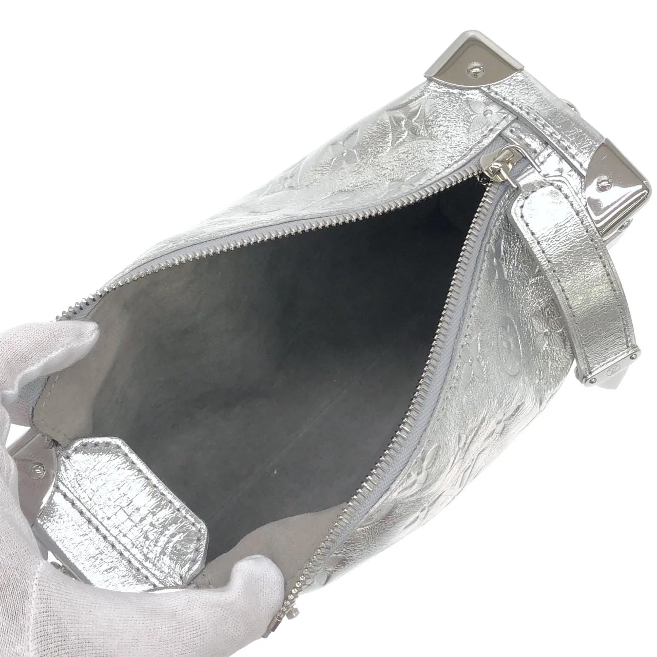 LOUIS VUITTON M26223 Handbag Monogram Silver Monogram Rank A - Thumbnail 7