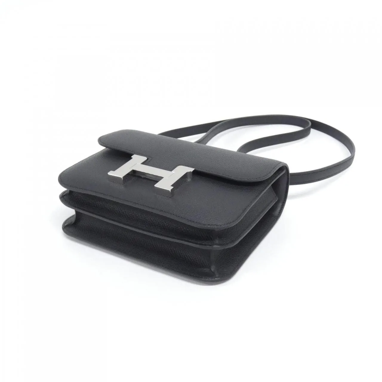 HERMES Constance 083905CK Shoulder Epsom Black Epsom Leather Rank A - Thumbnail 3