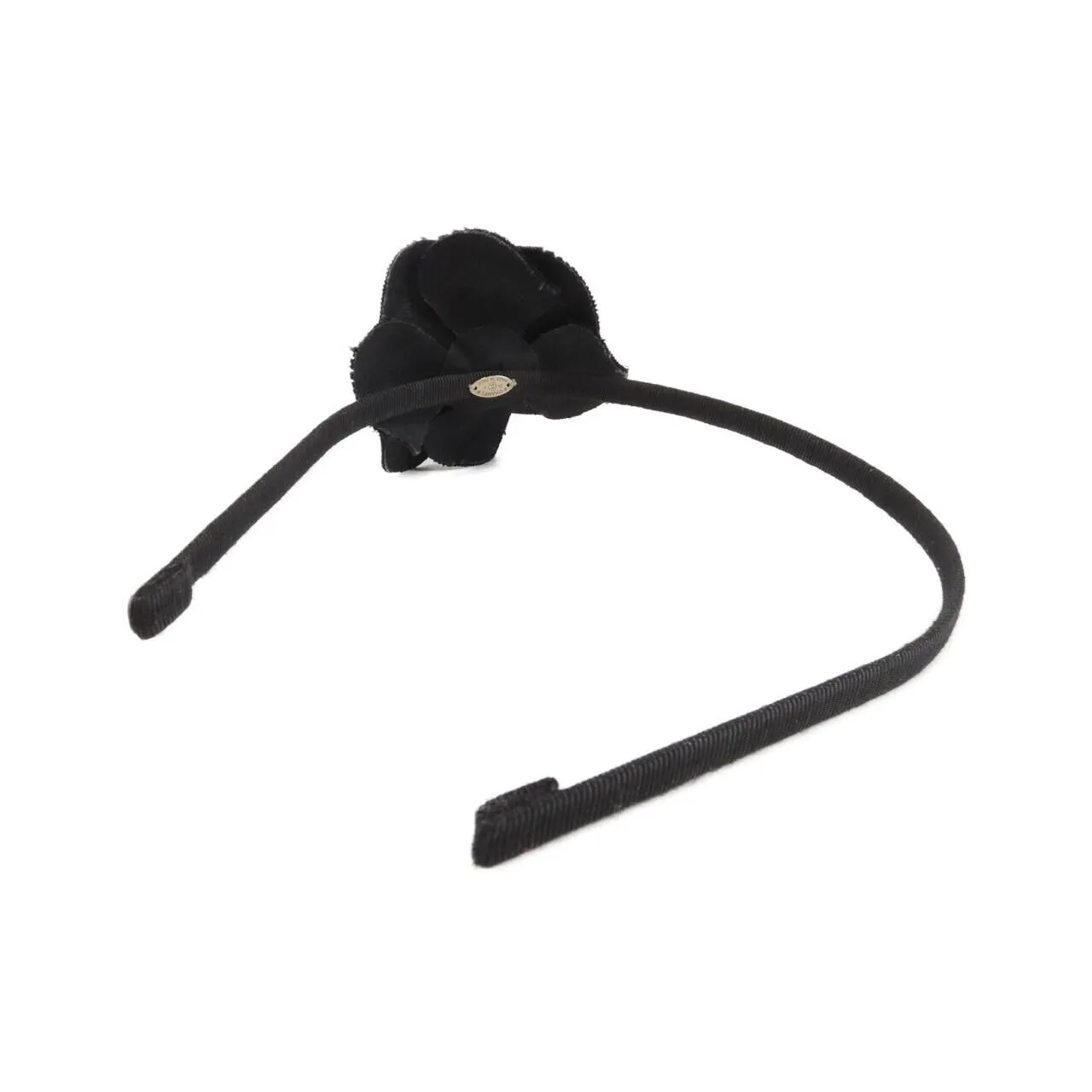 CHANEL Accessories Cotton Black Cotton Rank B - Thumbnail 2