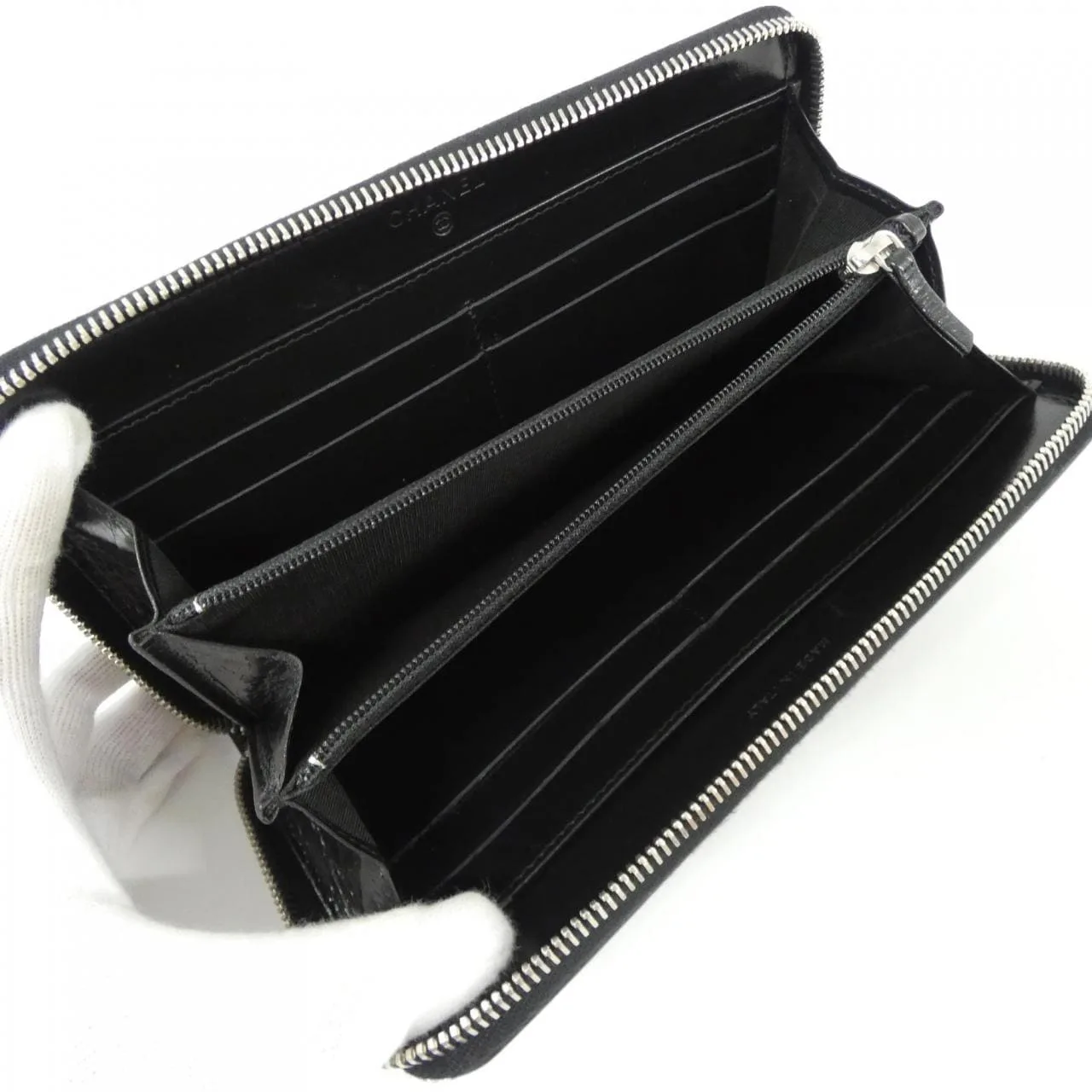 CHANEL 82190 Wallet Black Rank A - Thumbnail 6