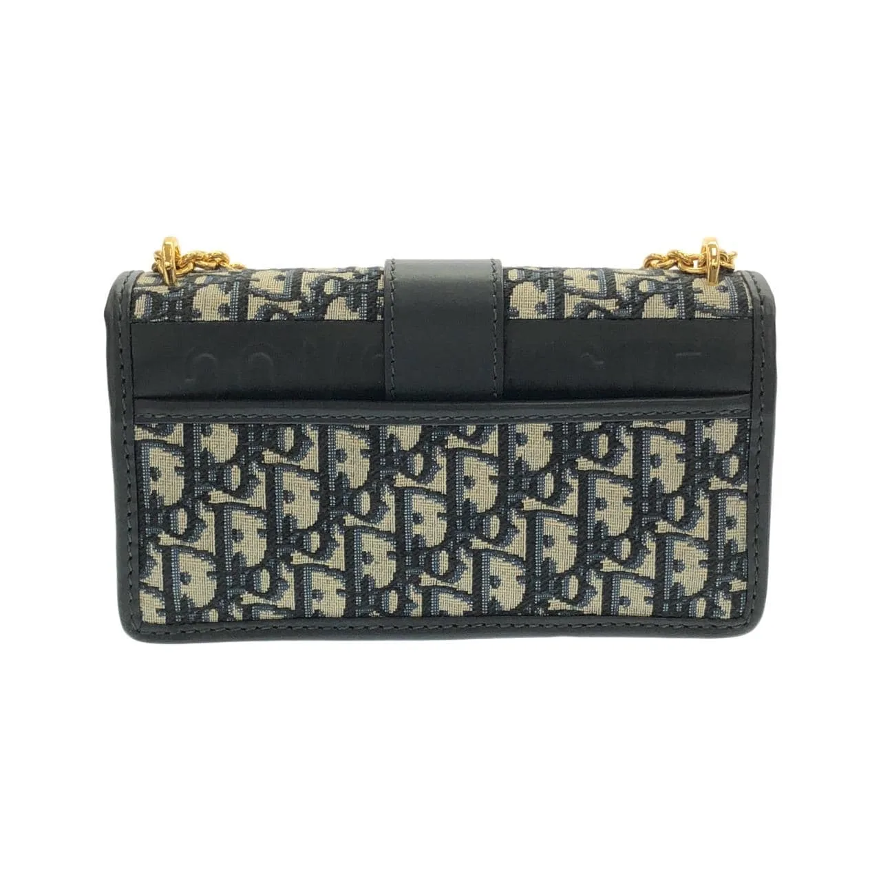 DIOR 30 Montaigne M9334UTZQ Shoulder Canvas Black Canvas Rank A - Thumbnail 2