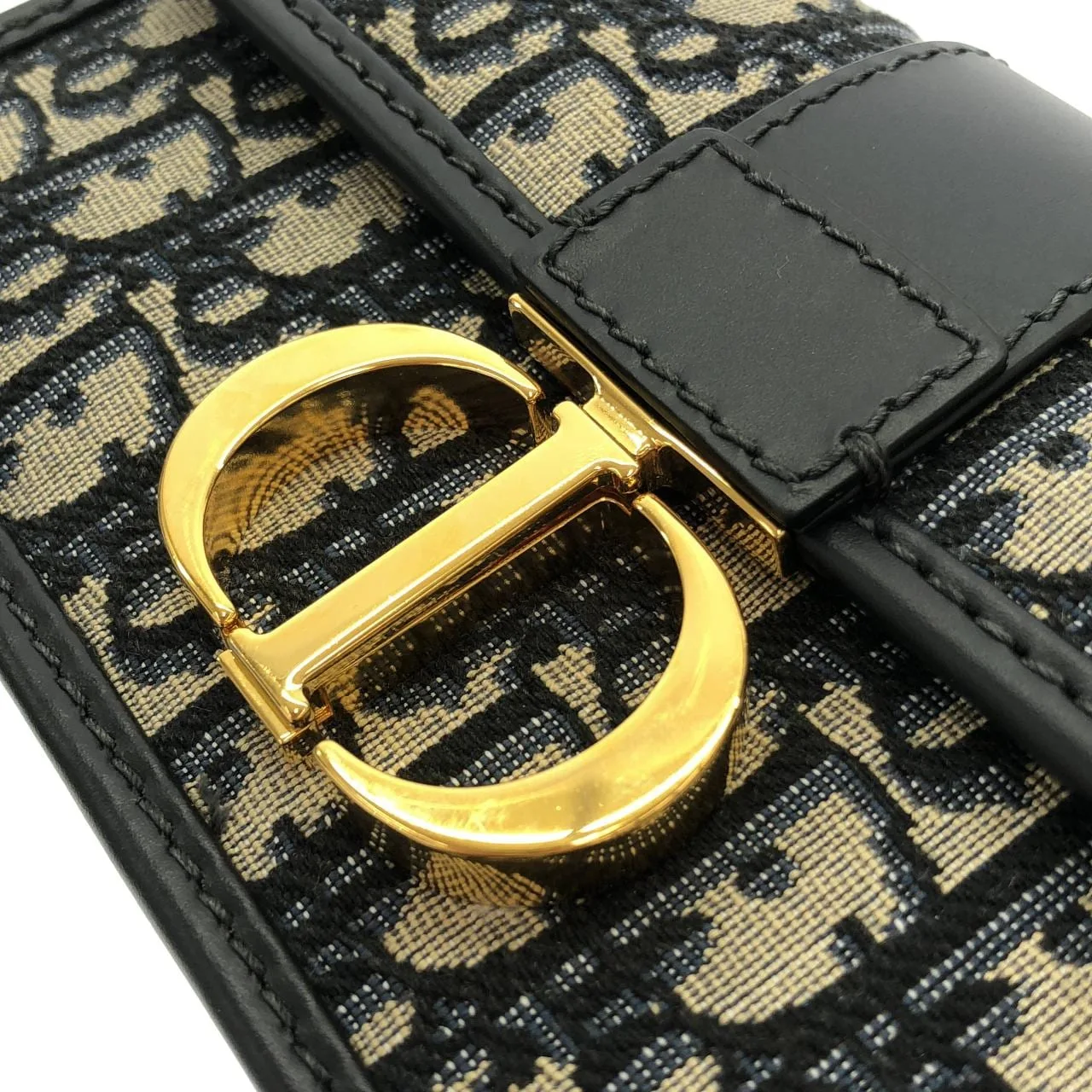 DIOR 30 Montaigne M9334UTZQ Shoulder Canvas Black Canvas Rank A - Thumbnail 5
