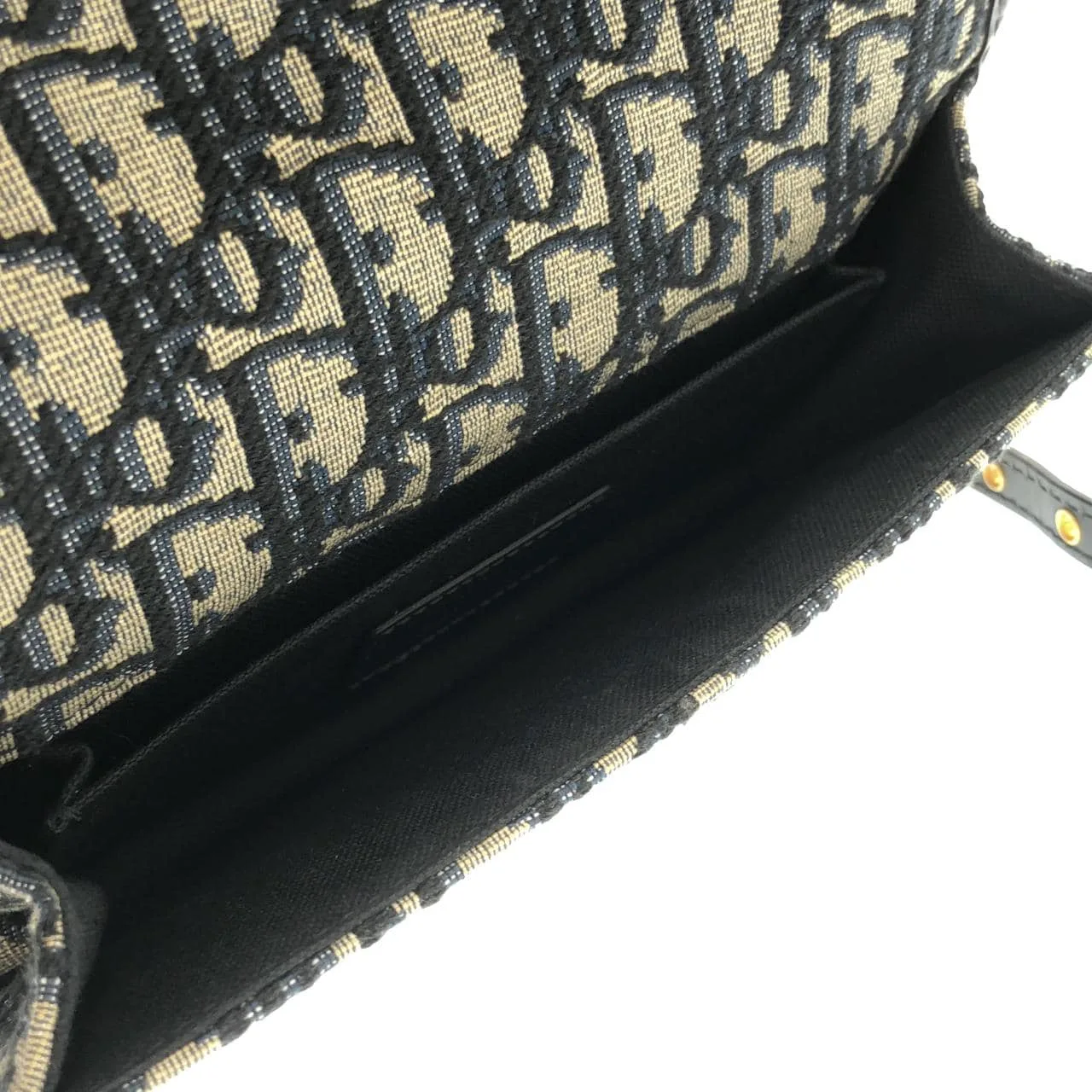 DIOR 30 Montaigne M9334UTZQ Shoulder Canvas Black Canvas Rank A - Thumbnail 7