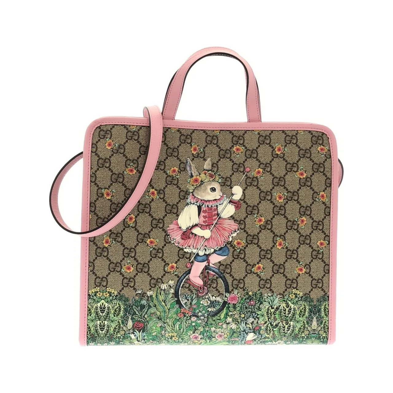 GUCCI 630542 22PAN 手提包 帆布 Beige
