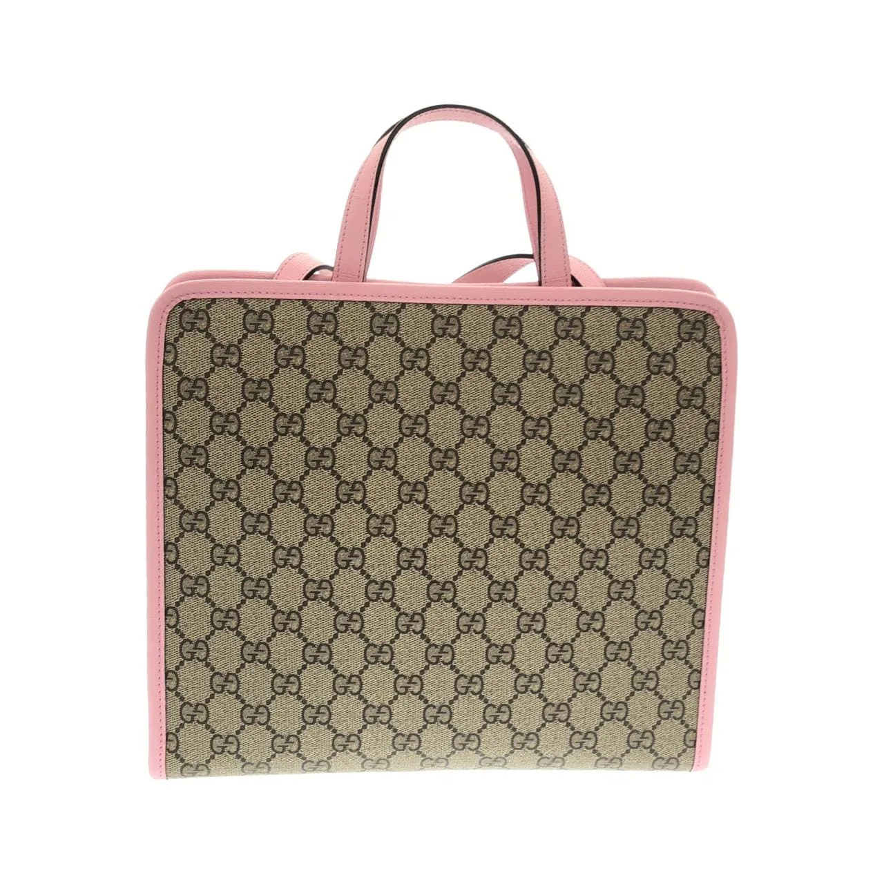 GUCCI 630542 22PAN 手提包 帆布 米色 帆布 中古品A - 縮圖 2