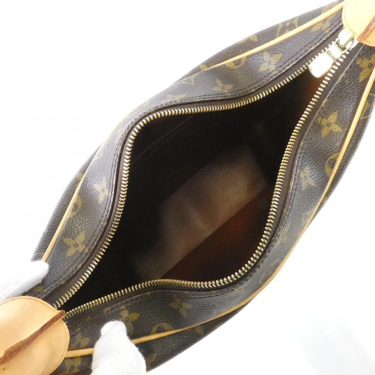 LOUIS VUITTON Boulogne M51265 Shoulder Monogram 黑色 Monogram 中古品B - 縮圖 9