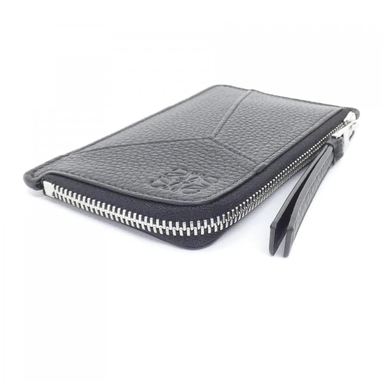 LOEWE Puzzle C510Z40X28 Coin Case Black Rank A - Thumbnail 3