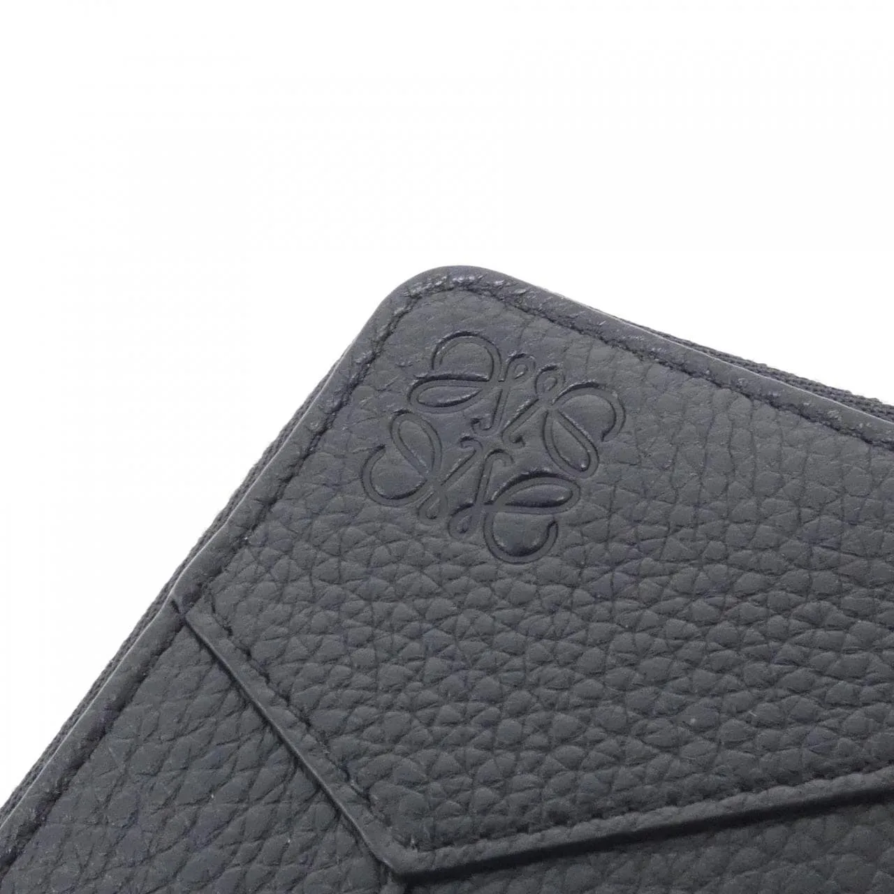 LOEWE Puzzle C510Z40X28 Coin Case Black Rank A - Thumbnail 4