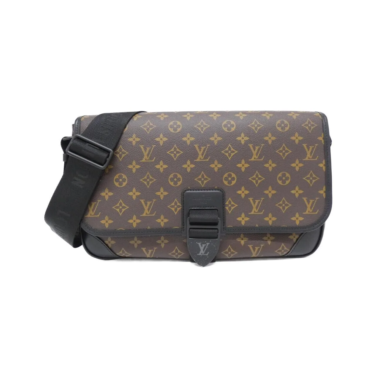 LOUIS VUITTON M46371 Shoulder Monogram Black