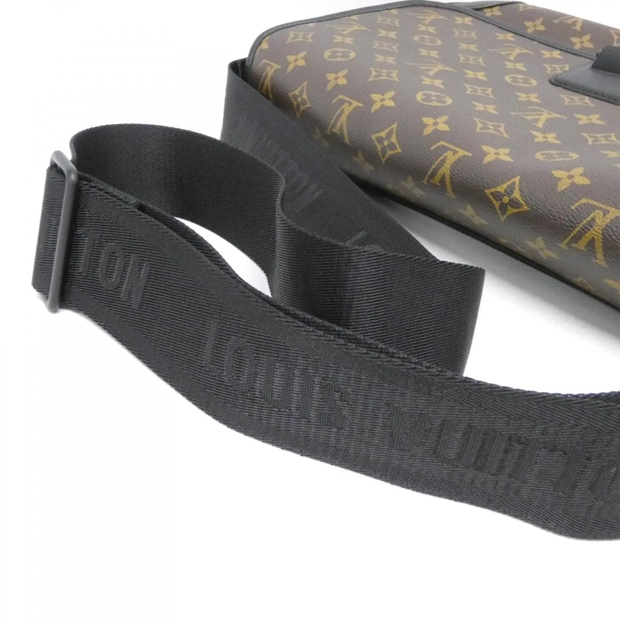 LOUIS VUITTON M46371 Shoulder Monogram 黑色 Monogram 中古品A - 縮圖 5
